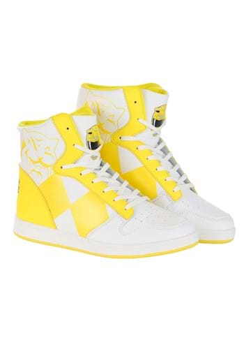 Click Here to buy Costume Inspired Power Rangers Yellow Sneakers from HalloweenCostumes, CDN Funds & Shipping