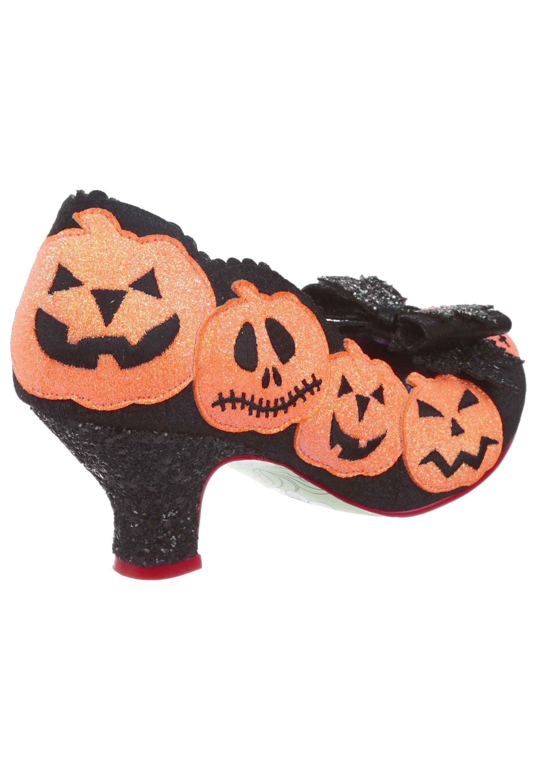 Pumpkin Carving Low Heels By Irregular Choice