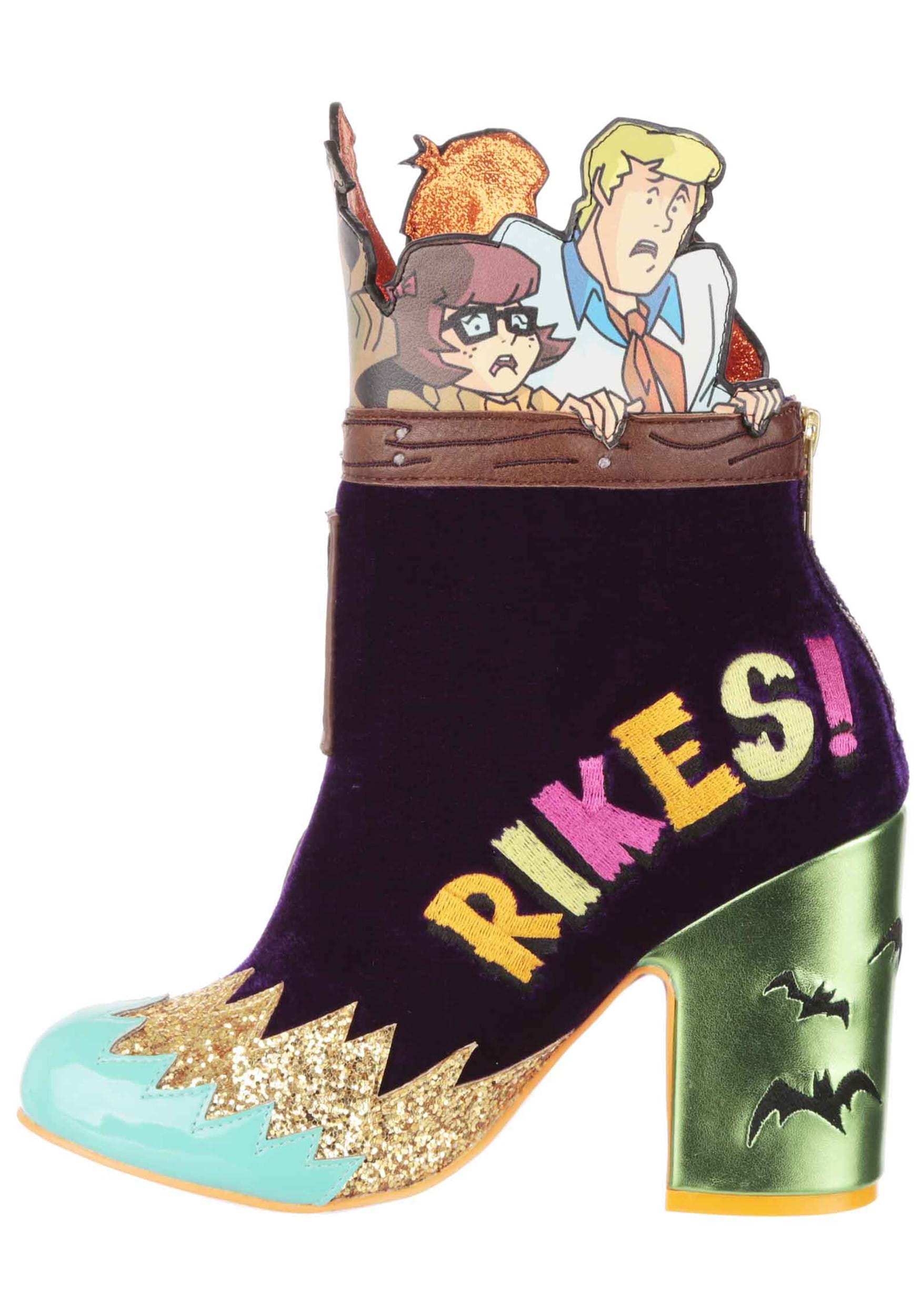 Irregular Choice Scooby Doo Behind The Door Ankle Boots For Adults