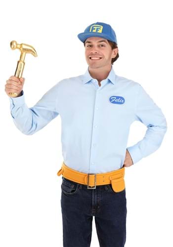 Click Here to buy Adult Disney Wreck it Ralph Fix it Felix Costume Kit | Disney Accessories from HalloweenCostumes, CDN Funds & Shipping