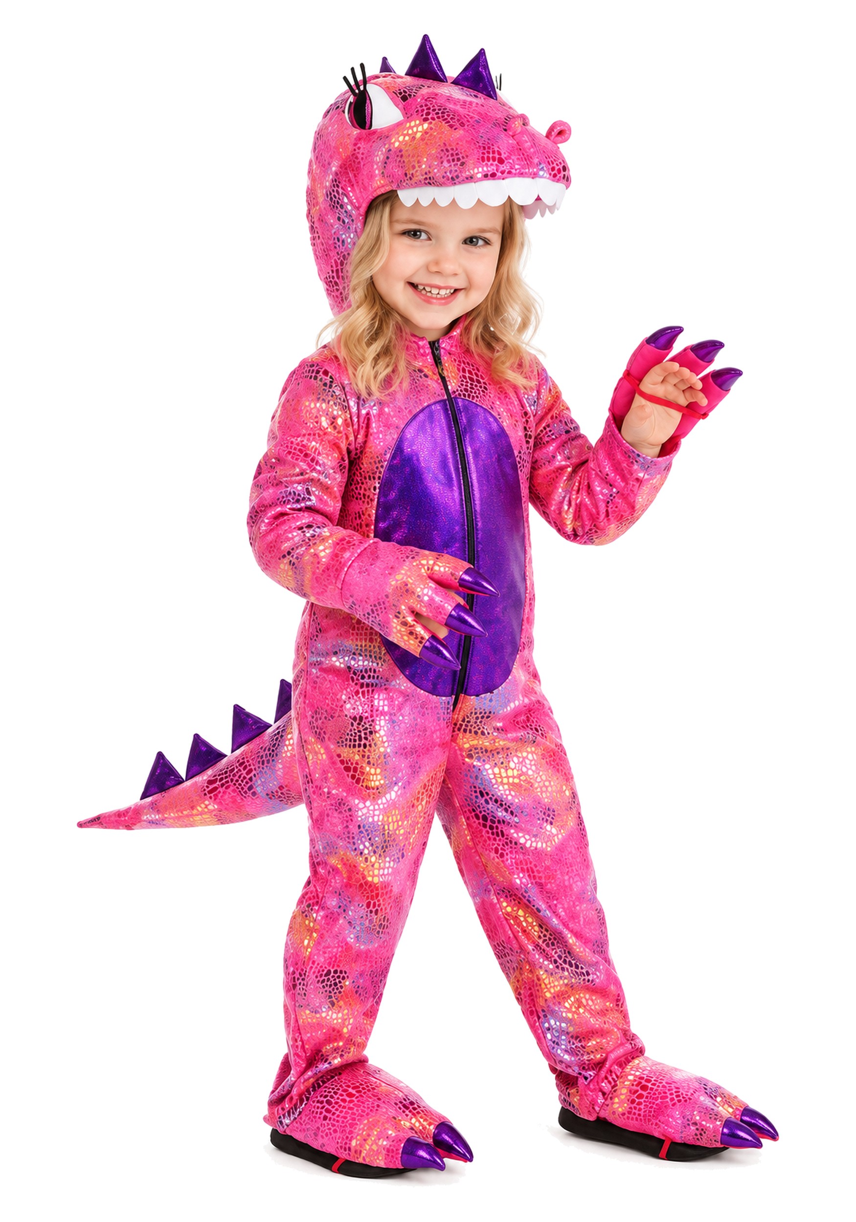 Toddler Sparkling Scales Dinosaur Costume | Kid's Dinosaur Costumes