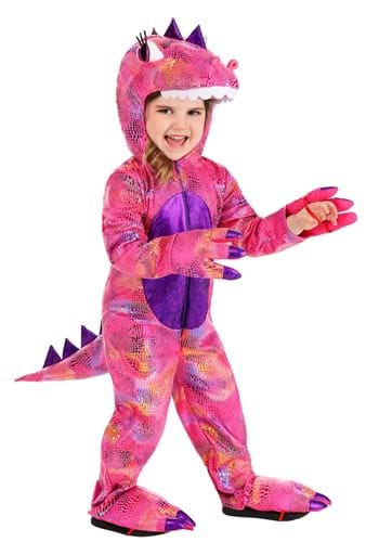 Click Here to buy Toddler Sparkling Scales Dinosaur Costume | Kids Dinosaur Costumes from HalloweenCostumes, CDN Funds & Shipping