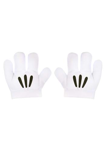 Click Here to buy Kids Mickey Mouse White Gloves | Disney Accessories from HalloweenCostumes, CDN Funds & Shipping