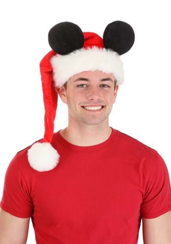 Click Here to buy Disney Mickey Mouse Santa Cap | Disney Hats from HalloweenCostumes, CDN Funds & Shipping