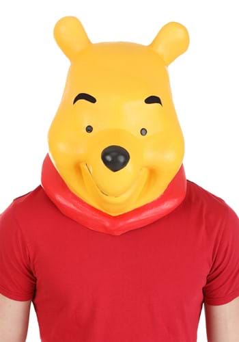 Click Here to buy Disney Winnie the Pooh Deluxe Pooh Adult Latex Mask | Disney Masks from HalloweenCostumes, CDN Funds & Shipping