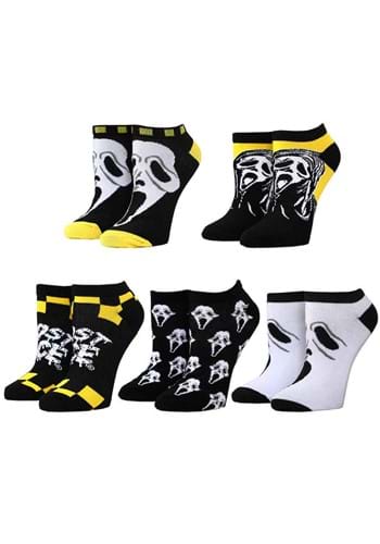 GHOSTFACE ICONS 5 PAIR ANKLE SOCK