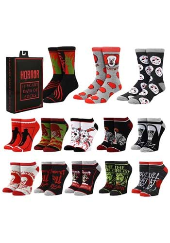 Click Here to buy 13 Days of Scary Socks Box Set from HalloweenCostumes, CDN Funds & Shipping