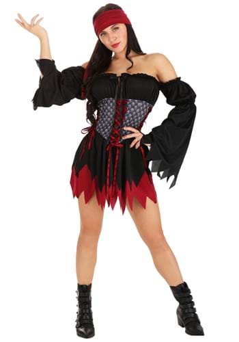 Click Here to buy Pop Pirate Womens Costume  Costumes from HalloweenCostumes, CDN Funds & Shipping