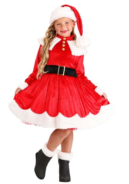 Kids Premium Santa Costume Dress