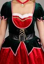 Women's Deluxe Festive Elf Costume Alt 3