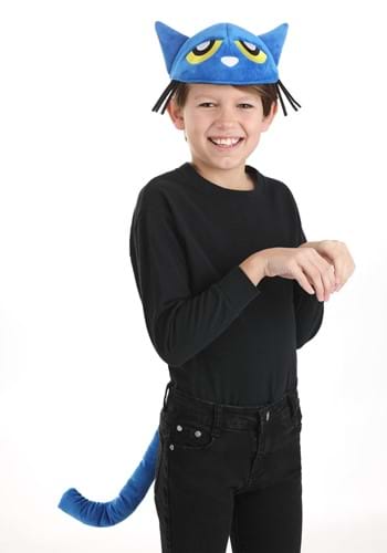 Click Here to buy Pete the Cat Face Headband and Tail Accessory Kit from HalloweenCostumes, CDN Funds & Shipping