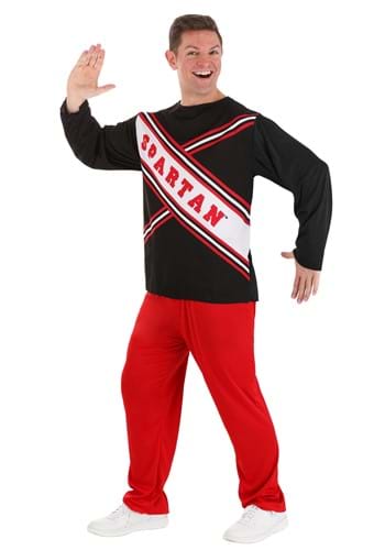 Click Here to buy Adult Saturday Night Live Spartan Male Cheerleader Costume from HalloweenCostumes, CDN Funds & Shipping