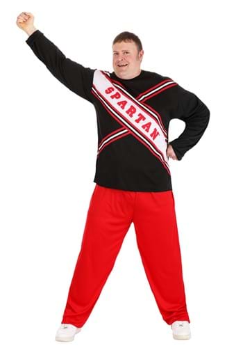 Click Here to buy Mens Plus Size Saturday Night Live Spartan Cheerleader Costume | SNL Costumes from HalloweenCostumes, CDN Funds & Shipping