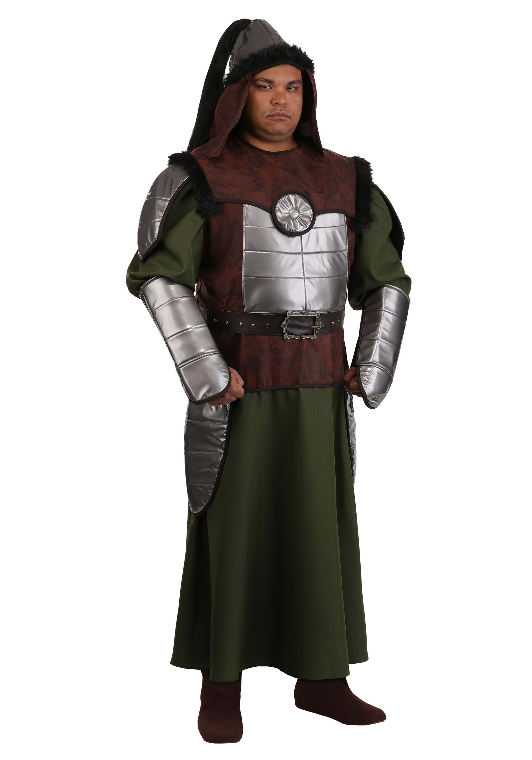 Men's Plus Size Genghis Khan Costume | Historical Costumes