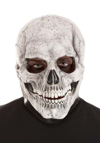 Click Here to buy White Full Face Skeleton Mask from HalloweenCostumes, CDN Funds & Shipping