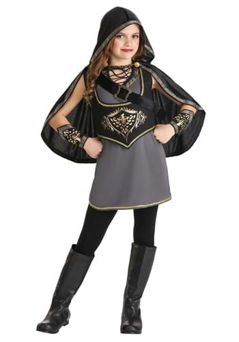 Click Here to buy Kids Hooded Huntress Costume | Historical Costumes from HalloweenCostumes, CDN Funds & Shipping