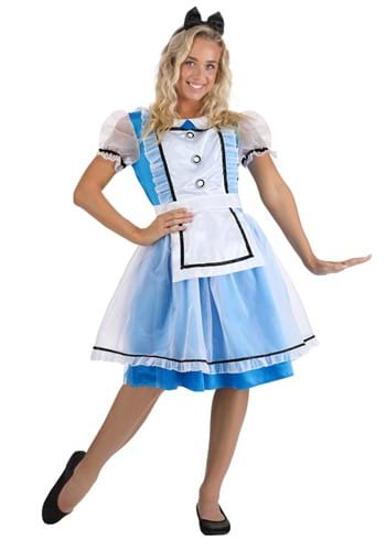Click Here to buy Classic Alice Womens Costume Dress | Alice Costumes from HalloweenCostumes, CDN Funds & Shipping