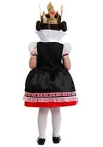 Toddler Classic Queen of Hearts Costume Alt 1