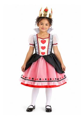 Girl's Classic Queen of Hearts Costume upd