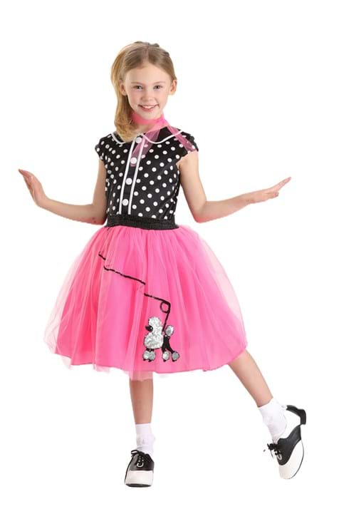 Girl's Classic Sock Hop Costume