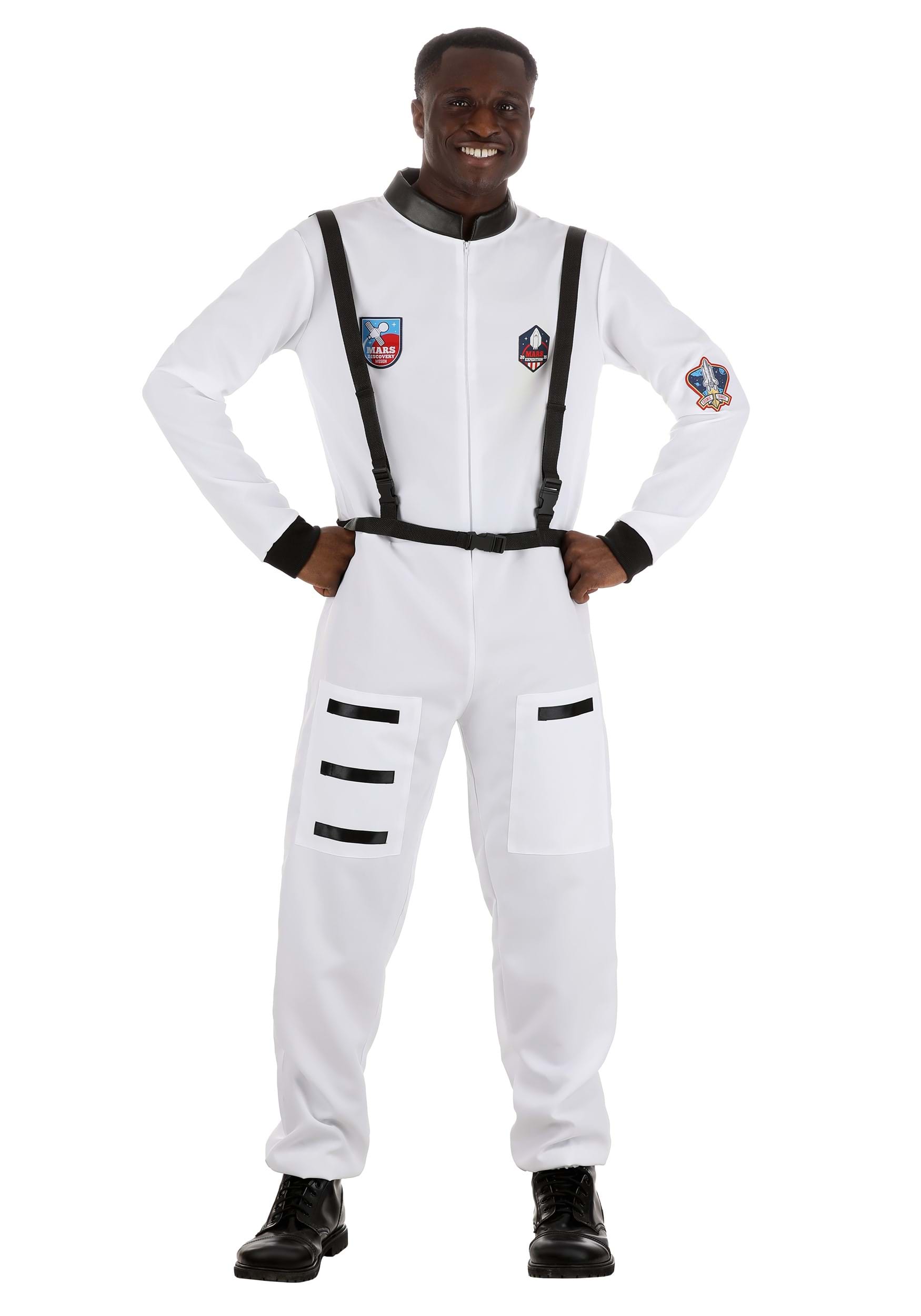 White Astronaut Adult Costume | Astronaut Costumes