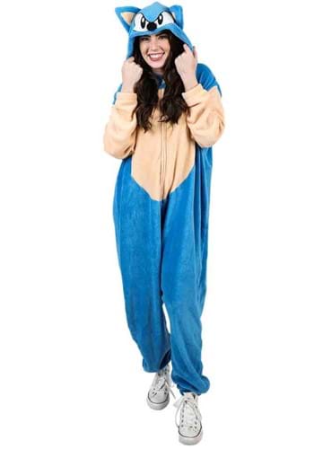 Sonic the Hedgehog Cosplay Union Suit