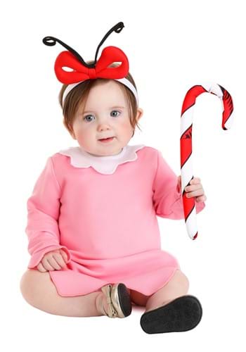 Click Here to buy Baby Dr. Seuss Cindy Lou Who Costume | Christmas Costumes from HalloweenCostumes, CDN Funds & Shipping