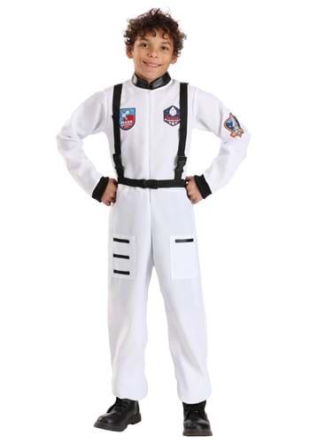 Click Here to buy Kids Classic White Astronaut Costume | Astronaut Costumes from HalloweenCostumes, CDN Funds & Shipping