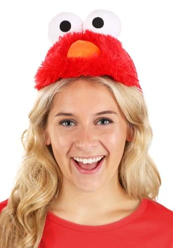 Click Here to buy Elmo Face Costume Headband | Sesame Street Accessories from HalloweenCostumes, CDN Funds & Shipping