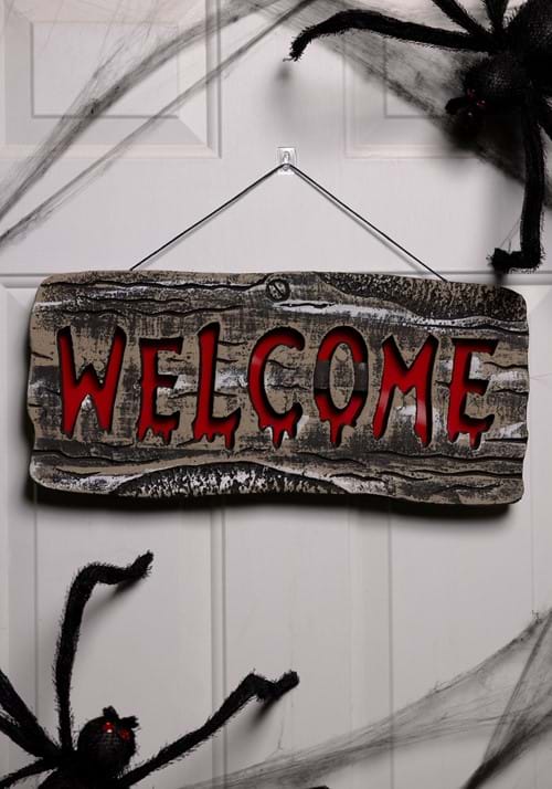 Welcome Light Up Sign Decoration Main UPD