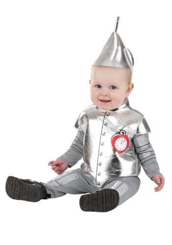 Click Here to buy Boys Wizard of Oz Baby Tin Man Costume from HalloweenCostumes, CDN Funds & Shipping