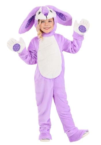 Click Here to buy Purple Bunny Costume for Toddlers | Kids Animal Costumes from HalloweenCostumes, CDN Funds & Shipping