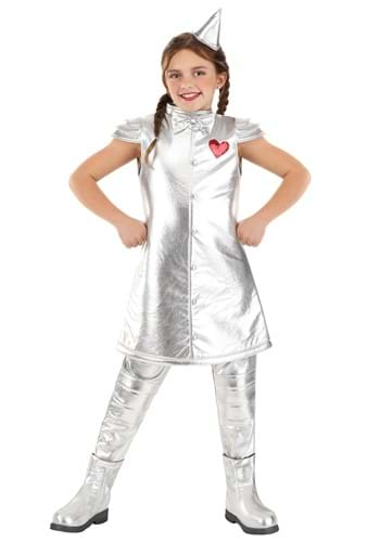 Click Here to buy Girls Tin Girl Costume | Halloween Costumes for Kids from HalloweenCostumes, CDN Funds & Shipping