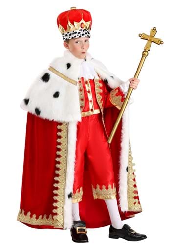 Kids Deluxe Broadway King Costume Cape