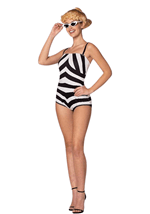 Women's Vintage Barbie Swimsuit Costume