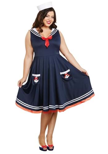 Womens Plus Size All Aboard Costume