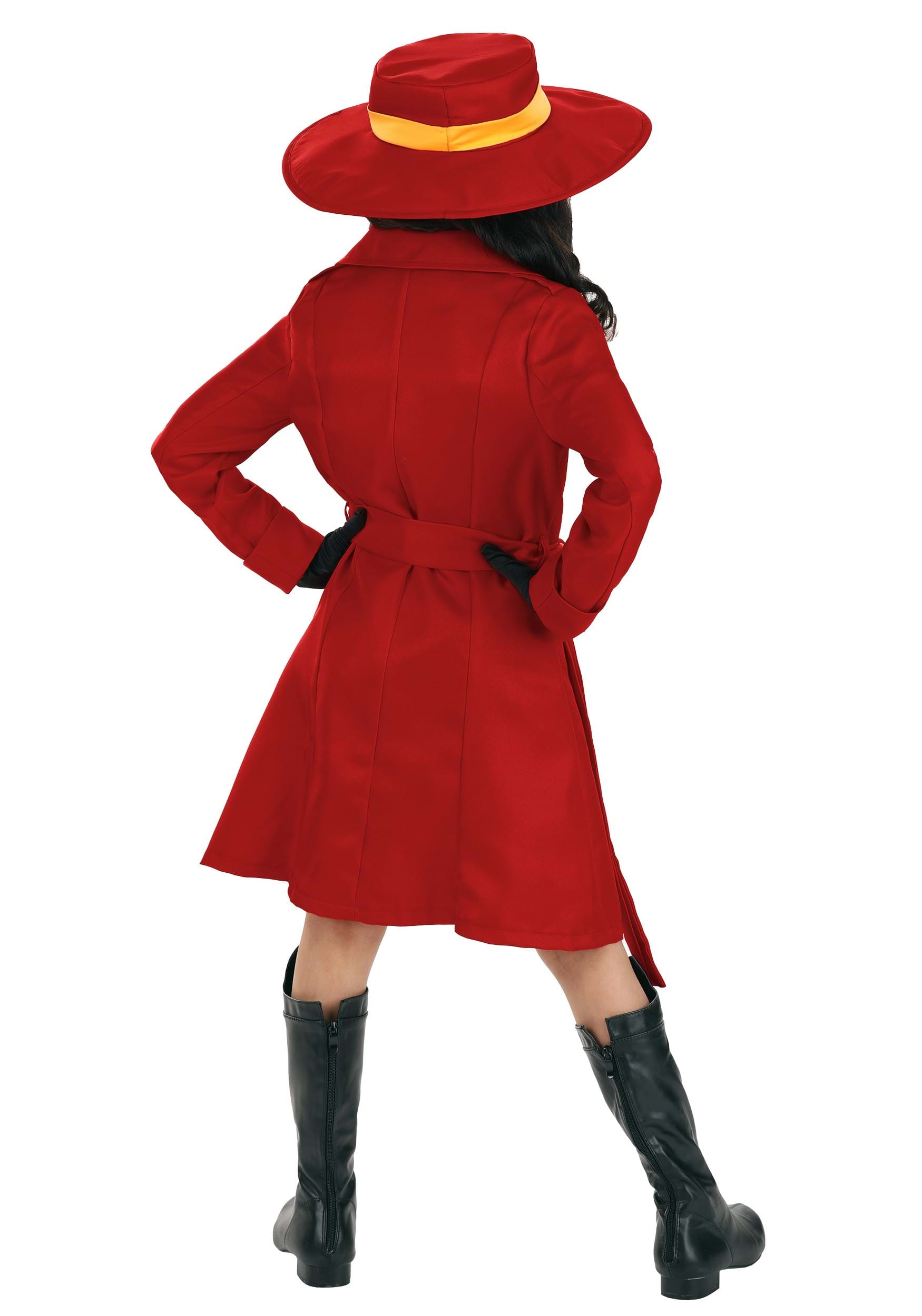 Kid's Carmen Sandiego Costume , TV Show Halloween Costumes