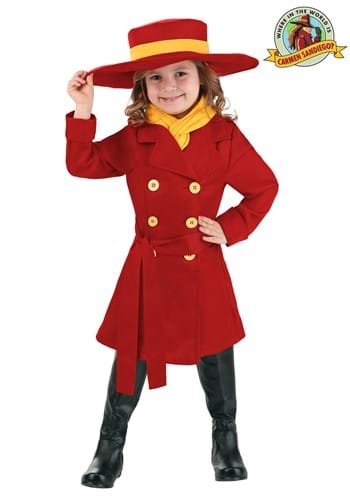 Toddler Carmen Sandiego Costume