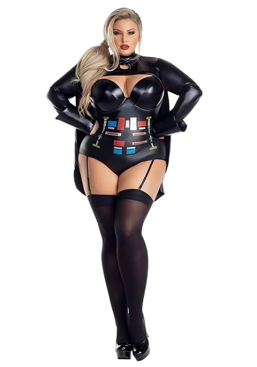 Womens Sexy Plus Ruthless Galactic Empress Costume