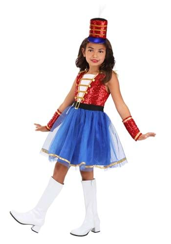 Girl's Sequin Toy Soldier Costume