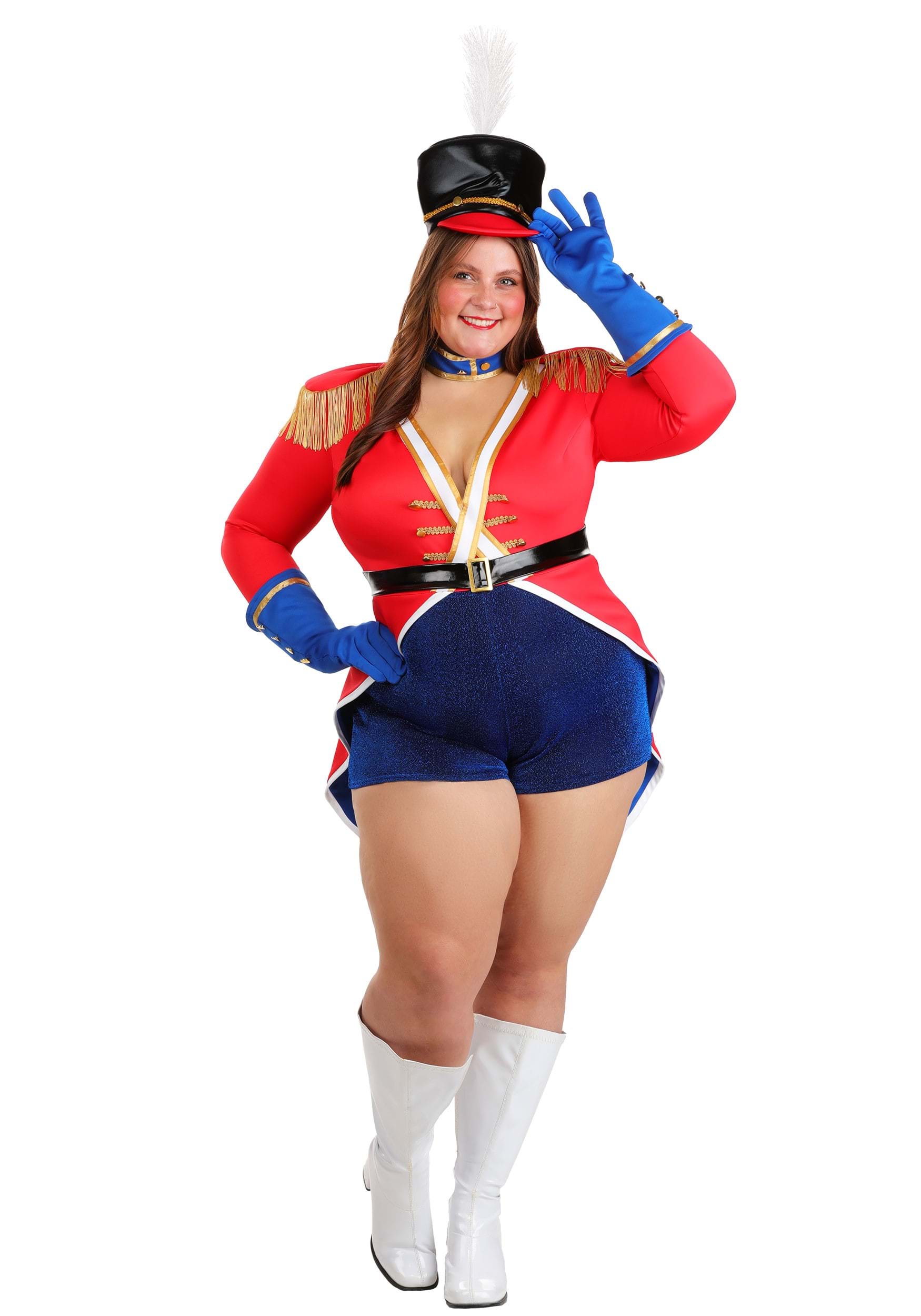 Women's Plus Size Sexy Toy Soldier Costume | Toy Costumes