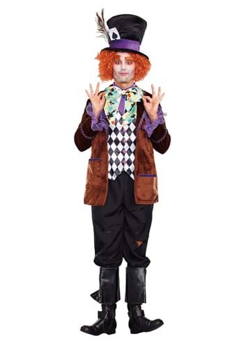 Mens Plus Size Hatter Madness Costume