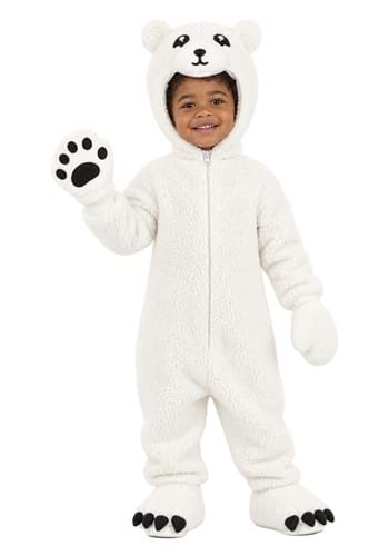 Toddler Arctic Polar Bear Costume New Main