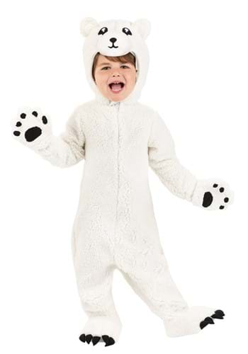 Click Here to buy Arctic Polar Bear Toddler Costume | Kids Bear Costumes from HalloweenCostumes, CDN Funds & Shipping