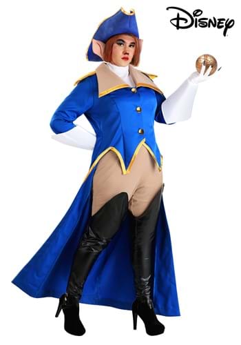 Plus Size Disney Treasure Planet Captain Amelia Costume