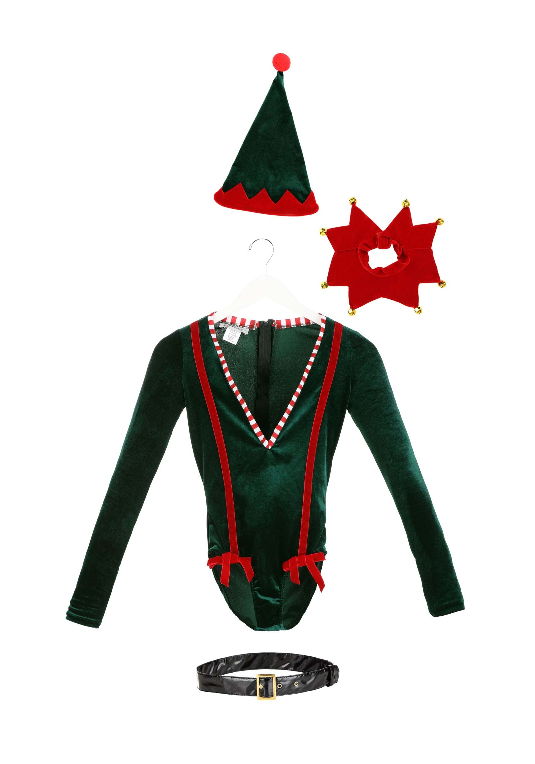 Plus Size Women's Sexy Santa Elf Costume , Sexy Christmas Costumes