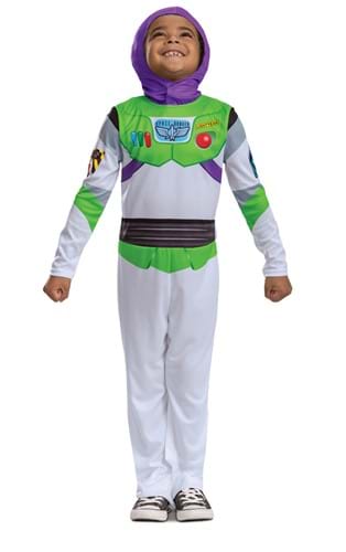 Click Here to buy Kids Toy Story Buzz Lightyear Sustainable Costume from HalloweenCostumes, CDN Funds & Shipping