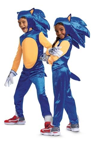 Click Here to buy Sonic the Hedgehog Kids Sonic Prime Costume from HalloweenCostumes, CDN Funds & Shipping