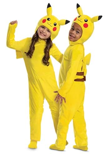 Click Here to buy Pokemon Toddler Pikachu Romper Costume from HalloweenCostumes, CDN Funds & Shipping
