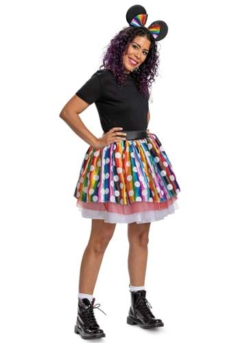 Click Here to buy Disney Pride Minnie Mouse Costume Dress for Women from HalloweenCostumes, CDN Funds & Shipping